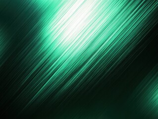 Poster - emerald elegance: an abstract display of emerald green hues with diagonal streaks creates a dynamic 