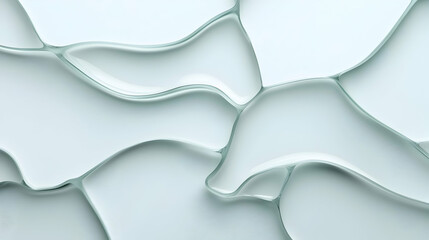 Fototapete - Abstract White Glass Texture Wallpaper Background