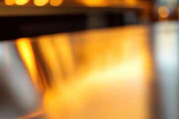 Poster - Fiery Furnace Abstract: A close-up, abstract view of a furnace's fiery interior, with blurred focus creating a sense of heat, industrial process, and energy.