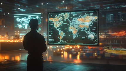 Poster - Global Logistics Coordinator Analyzing Fleet and Movement Data