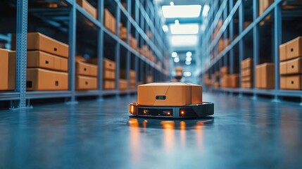 Poster - Efficient Robots Sorting Packages in Modern Warehouse Environment