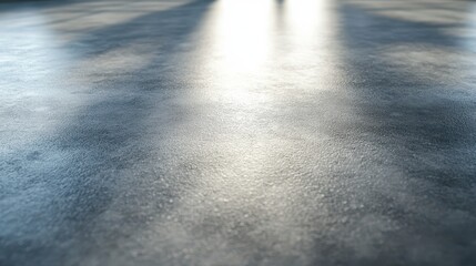 Poster - Smooth Reflective Surface with Soft Natural Light in Background