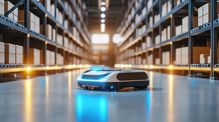 Poster - Autonomous Robots Sorting in a Smart Warehouse Environment