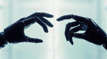 Poster - Robotic Hands in Action Assembling Microchips in a Clean Room