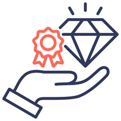 Poster - Value Proposition Dual Tone Icon