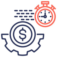 Poster - Efficiency Dual Tone Icon
