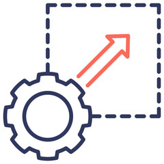Poster - Scalability Dual Tone Icon