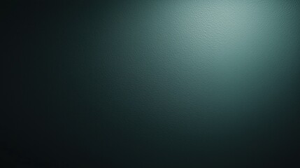 Fototapete - Minimalistic composition with a black background and subtle gradient featuring dark green and gray tones. A high-resolution, high-detail, and sharp-focus studio visual with soft lighting, neutral colo