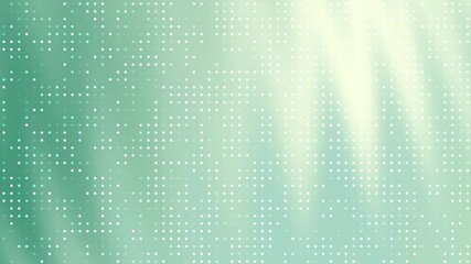 Poster - Abstract Green Dotted Pattern Background