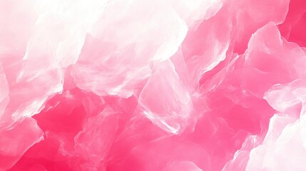 Poster - Soft Pink Flowing Abstract Background with Light Texture Elements