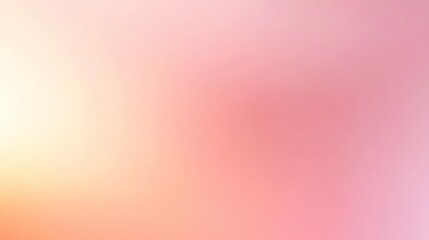 Poster - Soft Blurred Background with Gentle Pink and Yellow Tones for Design