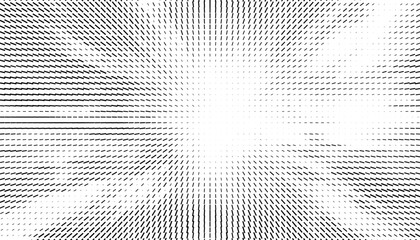 Poster - black and white abstract dash line pattern for modern background and jersey design. vector format il
