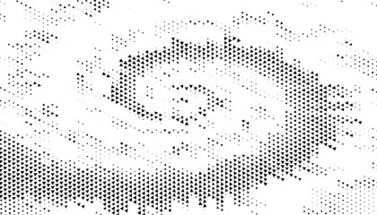 Poster - black and white smooth transition of halftone pattern for modern background and jersey design. vecto