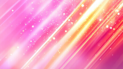 Poster - Vibrant abstract light streaks and sparkles on a colorful background