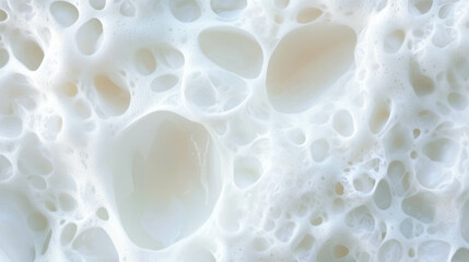Poster - Abstract calcium texture with chaotic whiteness for art and design