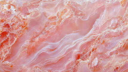 Poster - Abstract texture of pink and ivory marble with sheen patterns