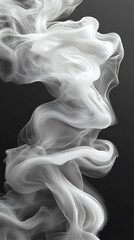 Wall Mural - Smoke Abstract Flowing Art high resolution hd design