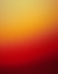 Aufkleber - Minimalist gradient backdrop, blending red and yellow tones with fine noise texture effect.