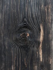 Poster - Close-up shot of a wooden surface with intricate grain patterns