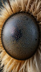Poster - Close-Up View of Intricate Insect Exoskeleton with Fine Details