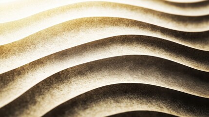 Poster - Abstract Texture of Wavy Patterns in Soft Lighting for Artistic Use