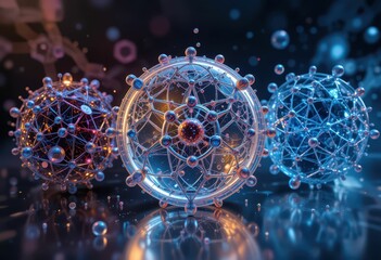 Poster - Abstract Molecular Structure Visualization in Three-Dimensional Space