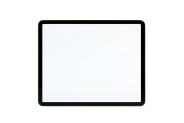 Poster - Isolated Black Frame Tablet with White Screen
