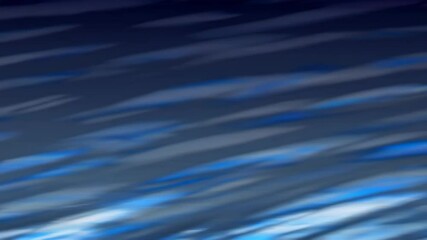 Poster - Abstract blue and gray brush strokes creating a dynamic waves effect.