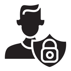 Poster - user access vector icon