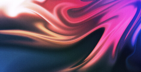 Poster - 4k beautiful color gradient background with noise. abstract pastel holographic blurred grainy gradie