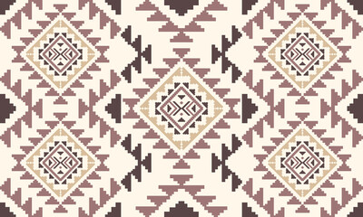  Aztec Native American Navajo tribal ethnic Southwest Mexican boho indian geometric texture ornament seamless pattern fabric colorful design vector for textile printing blanket rug carpet fashion