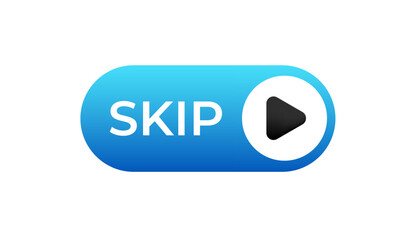 Poster - A userfriendly blue Skip button to enhance media navigation for a better experience and satisfaction