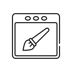 web design vector icon