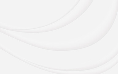 Poster - Abstract white fabric silk texture background smooth elegant curve