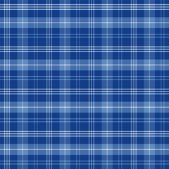 Wall Mural - plaid repeat pattern in blue.gingham checkered tartan seamless pattern.geometric graphic vector illu