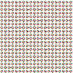 Poster - Colorful Chaos Patterns design