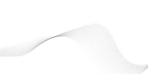 Poster - abstract grey wavy lines background. digital frequency track equalizer. abstract frequency sound wav
