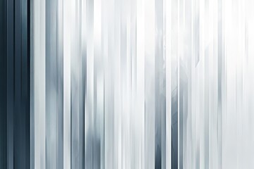 Poster - Abstract vertical stripes of grey white and blue creating a modern background