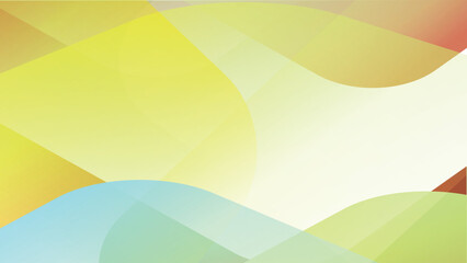 Fototapete - Abstract Pastel Color bright Background, Abstract Geometric Design with Pink, Blue, and Yellow, Colorful Geometric Shapes Background, Circular gradients flowing seamlessly. abstract rainbow background