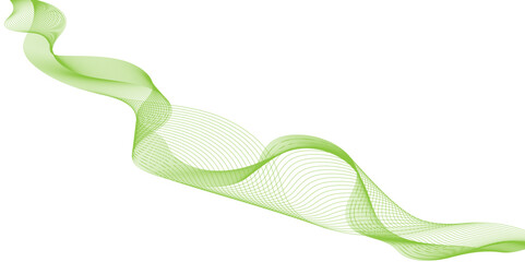 Wall Mural - abstract background modern green blue with flowing wave lines, green neon backgrounds abstract patte