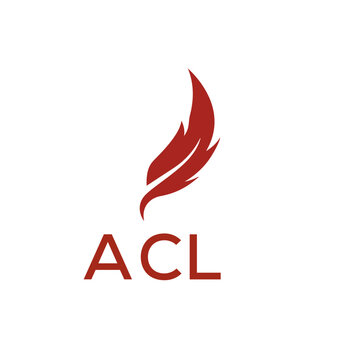 ACL creative minimalist letter logo.