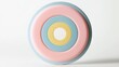 © Arthittaya - Pastel Colored Vinyl Record Design