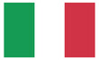 © MOHAMMAD - Vector Illustration of the Flag of Italy Featuring Green, White, and Red Vertical Stripes, Representing Italian National Pride and Heritage