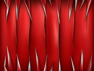 Aufkleber - Elegant Crimson Backdrop with Geometric Accents for Stylish Presentations
