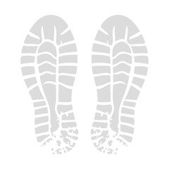 foot(Shoe) prints vector