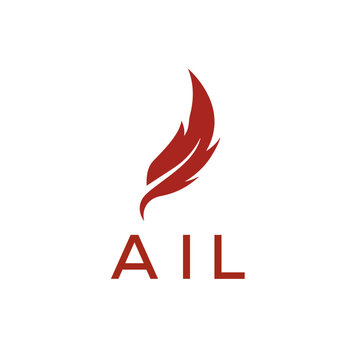 AIL creative minimalist letter logo.