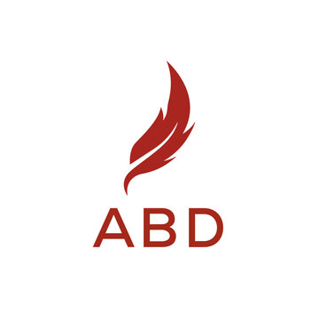 ABD CSS creative minimalist letter logo.