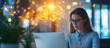 © Kateryna - Productive Woman Typing in Modern Office with Digital Files