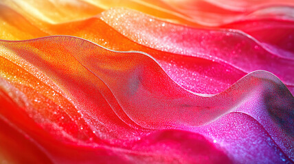 Poster - Colorful abstract background with dynamic patterns and vibrant light effects for digital design
