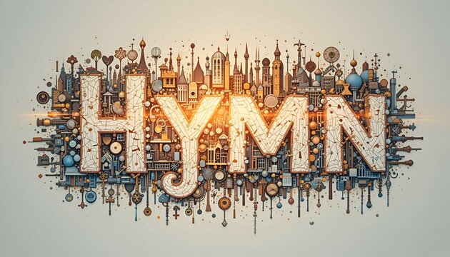 Hymn Concept Word Art Illustration